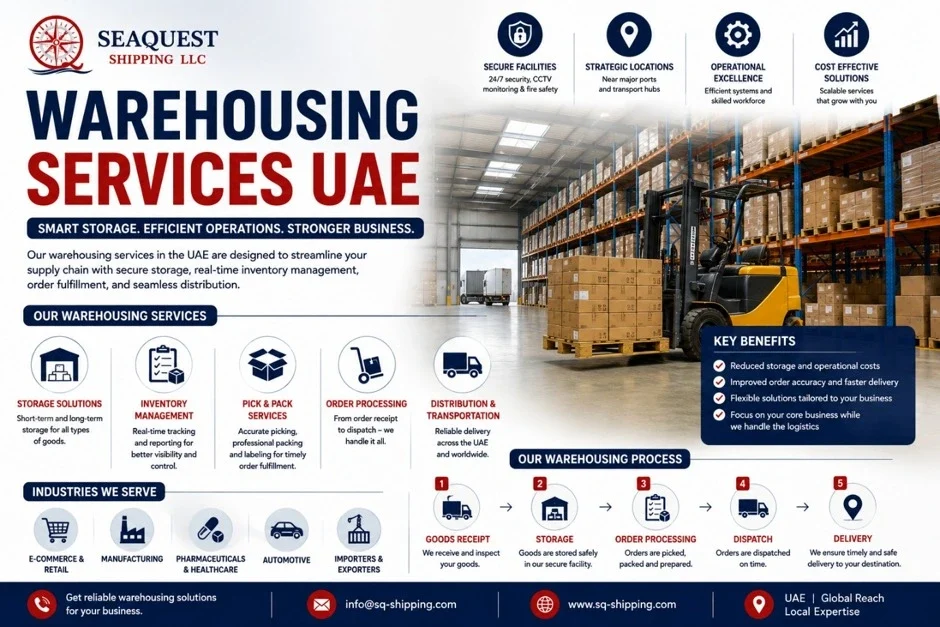 Warehousing Services UAE Warehousing Services UAE for secure storage and inventory management