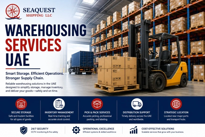 Warehousing Services UAE for secure storage and inventory management